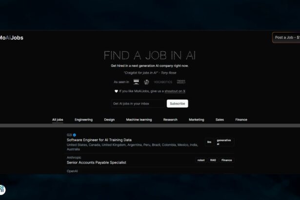 MoAiJobs - Find a job in AI