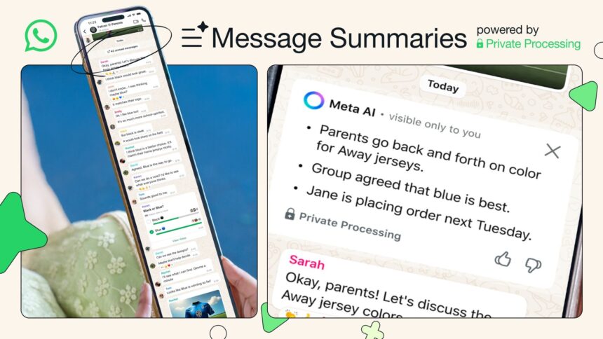 WhatsApp AI Summaries