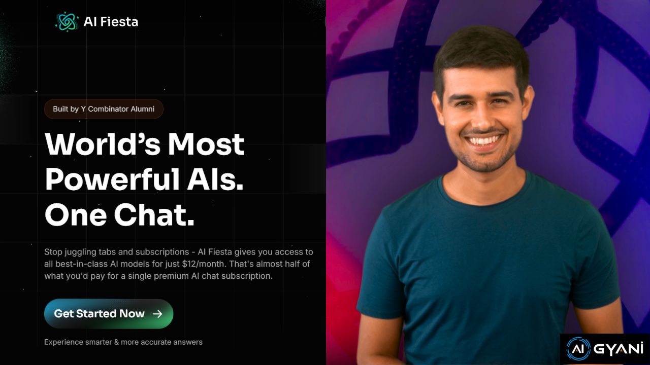 Dhruv Rathee launches AI Fiesta, a unified hub for six premium AI models