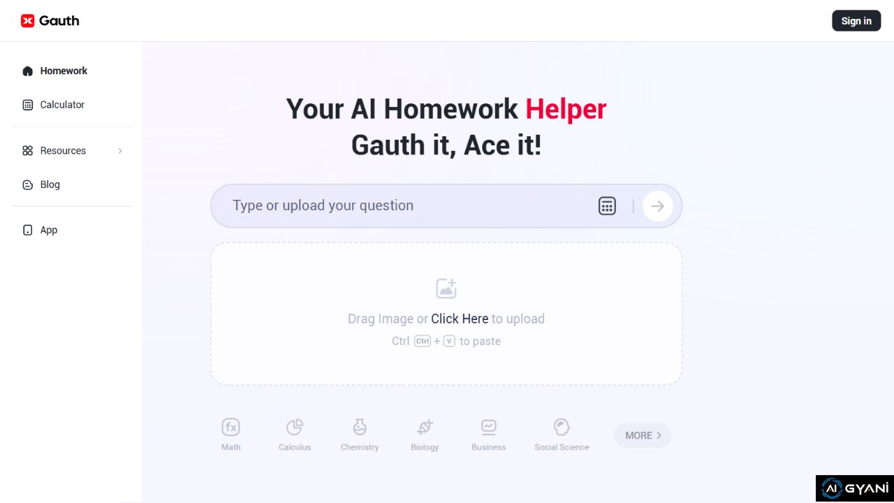 Gauth AI