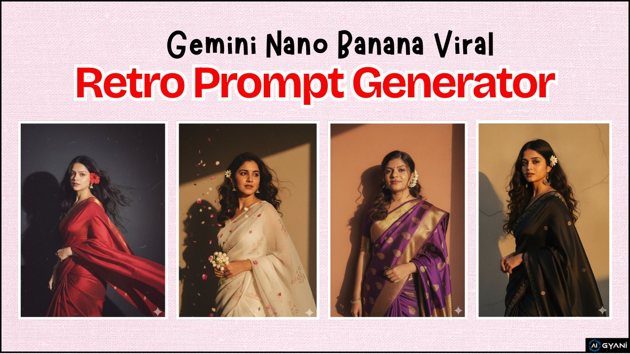 Gemini AI Retro Image Prompt Generator