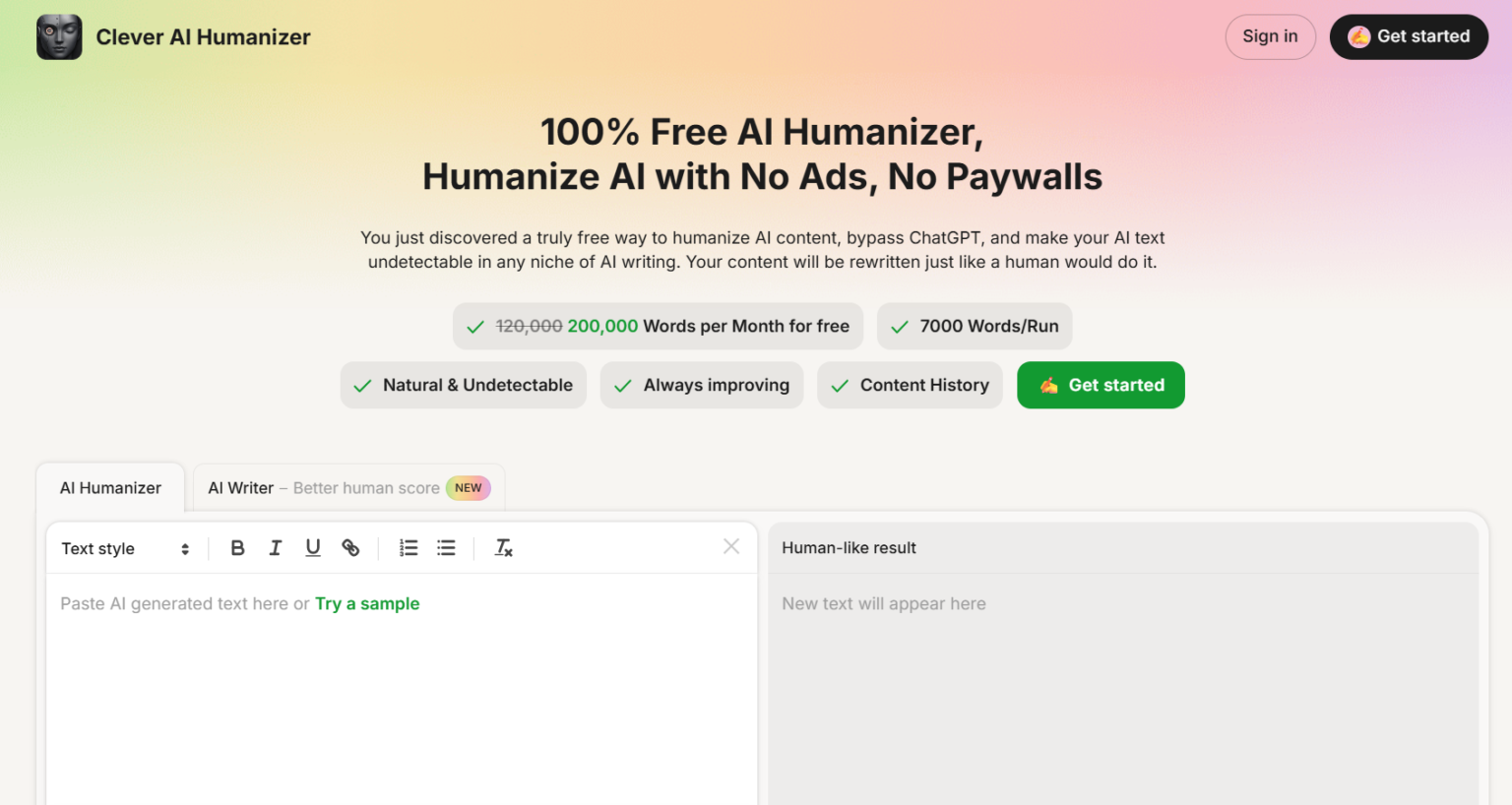 Clever AI Humanizer