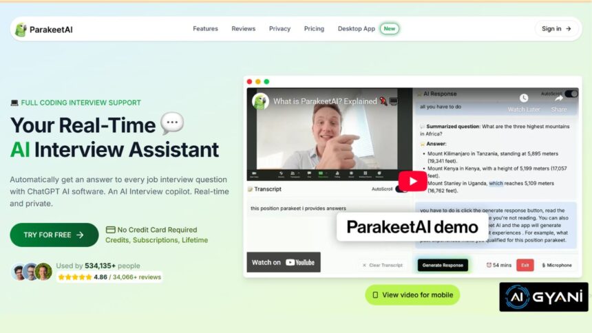 Parakeet AI