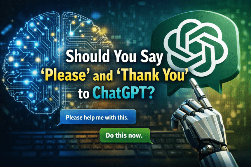 Should You Say Please and Thank to ChatGPT?