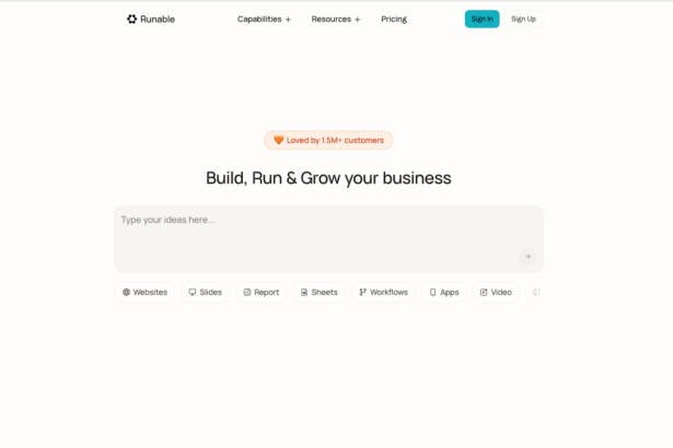 Runable AI 