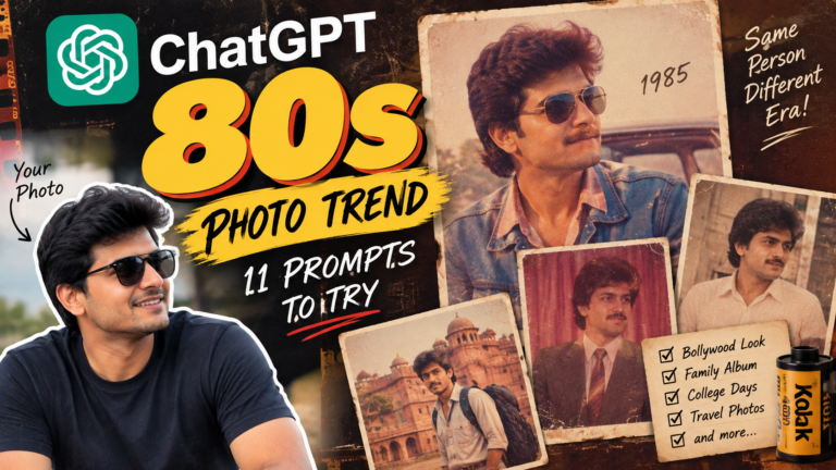 ChatGPT 80s Trend Prompts
