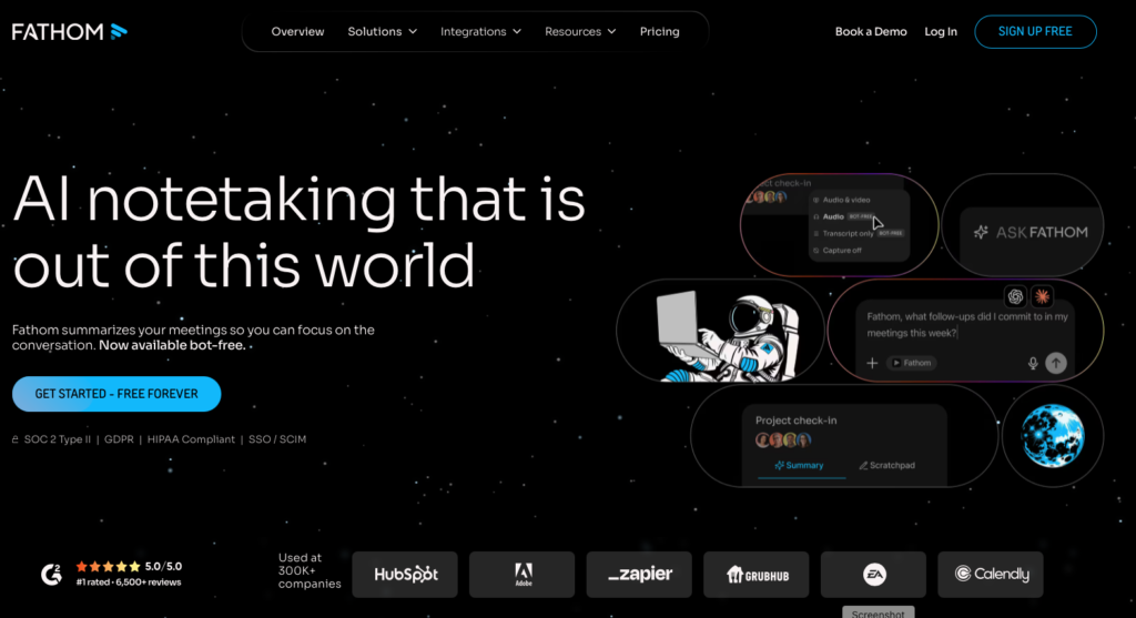 Fathom AI screenshot 1