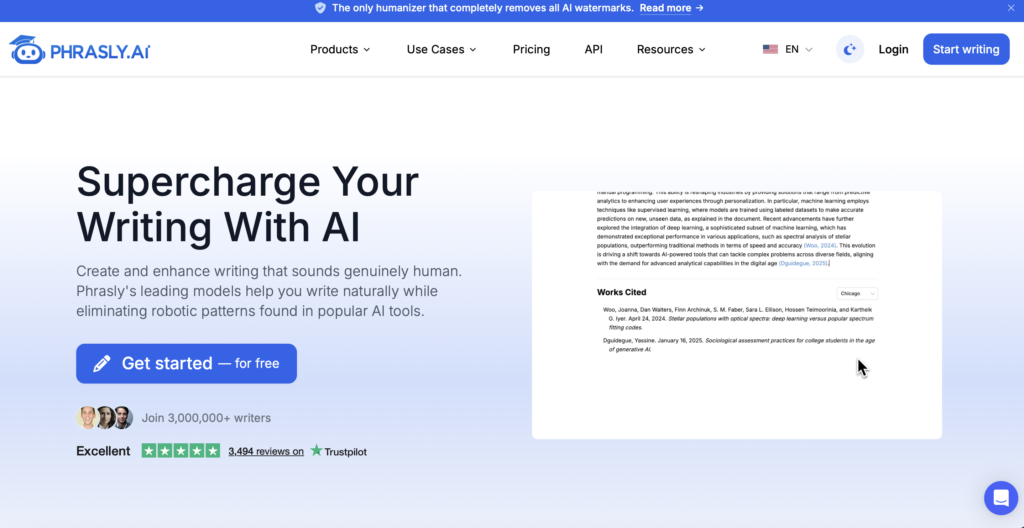Phrasly AI screenshot 1