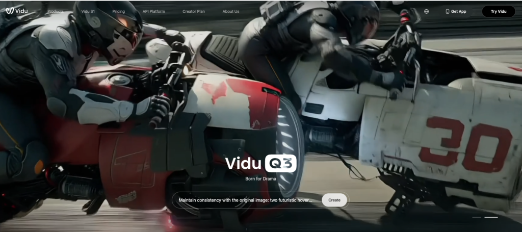 Vidu AI screenshot 1