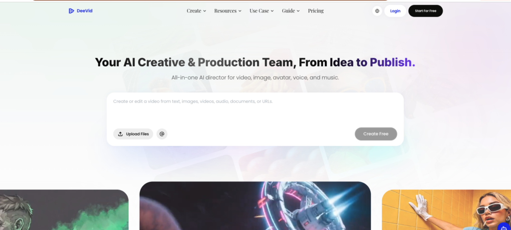 DeeVid AI screenshot 1