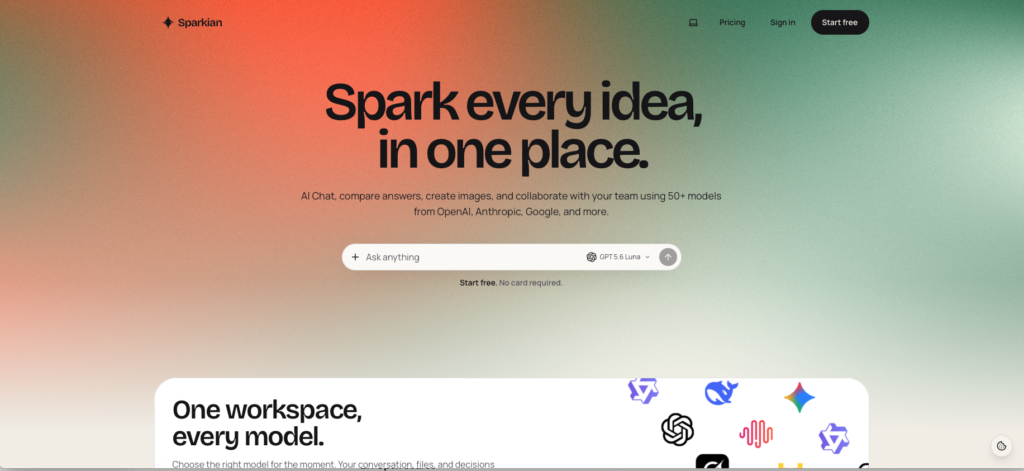 Sparkian AI screenshot 1