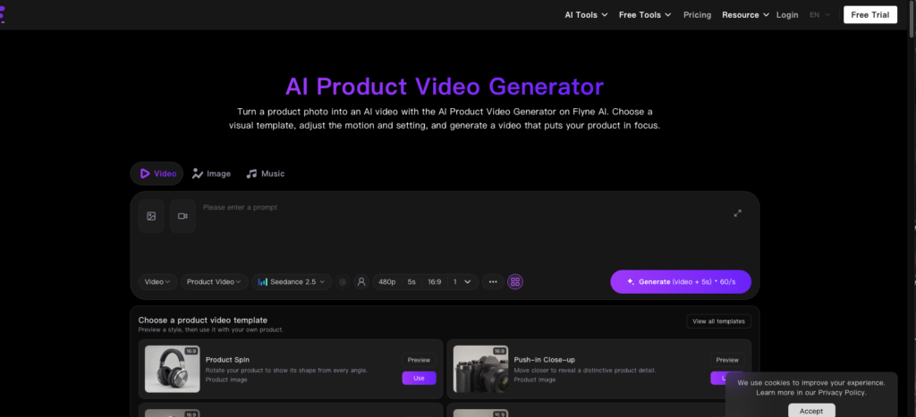 Flyne AI screenshot 1